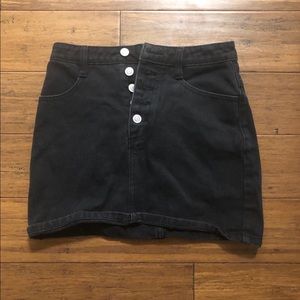 Brandy melville (John Galt) black jean skirt